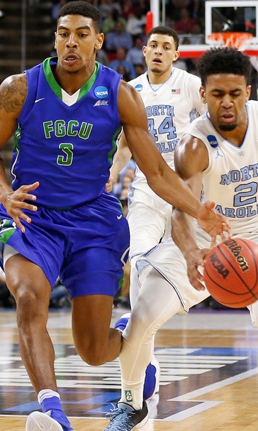 Florida Gulf Coast makes it interesting, falls short of upset against UNC